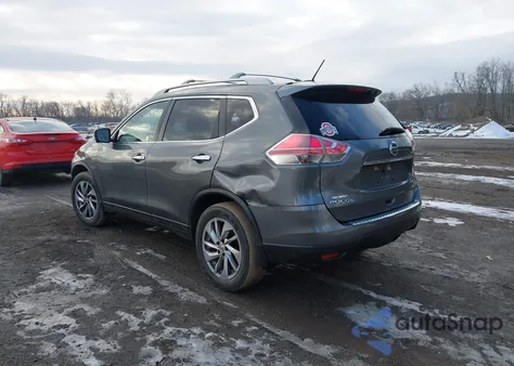 2014 Nissan Rogue Sl z USA, uszkodzony, nr VIN 5N1AT2MV0EC858678